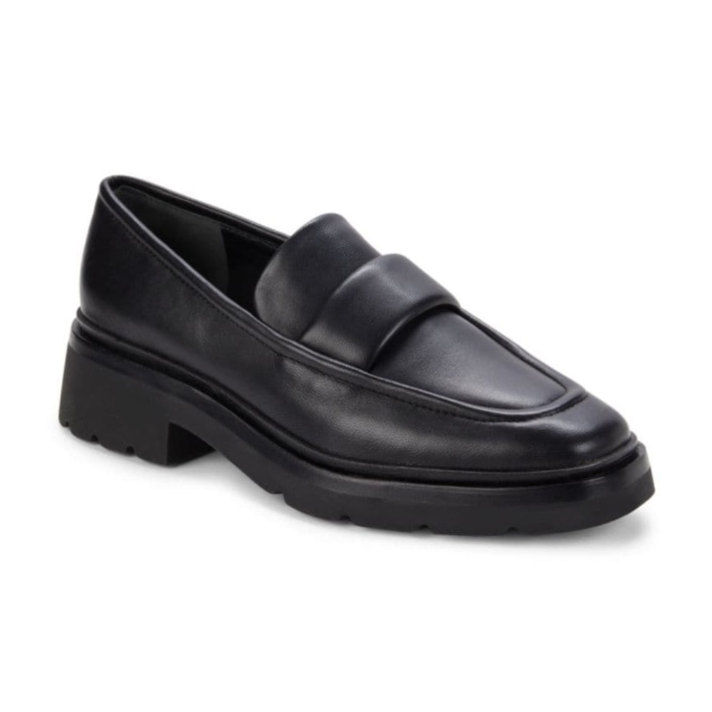 VINCE Apron Toe Leather Loafer